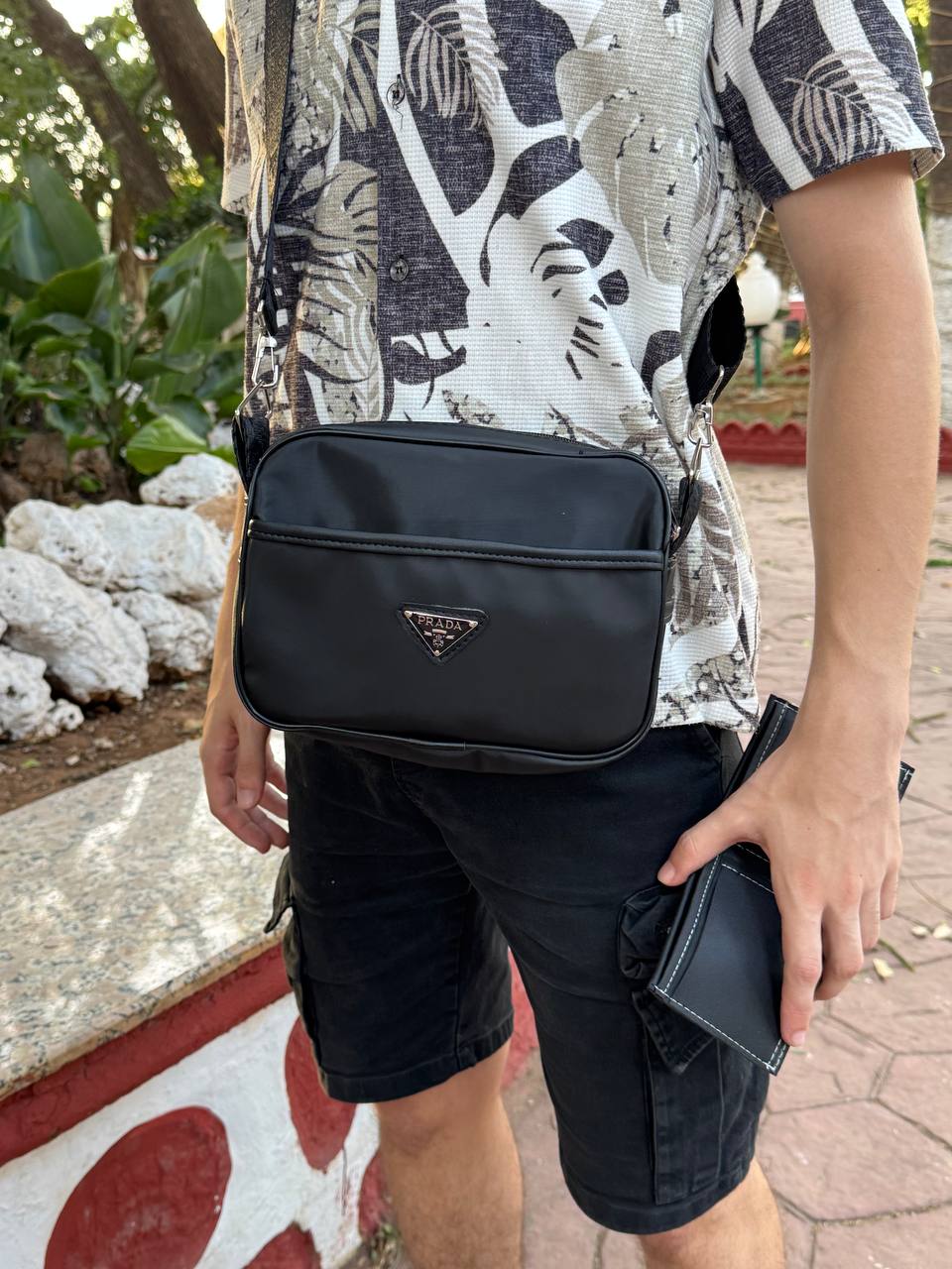 Sacoche Prada 👝 + portefeuille prada